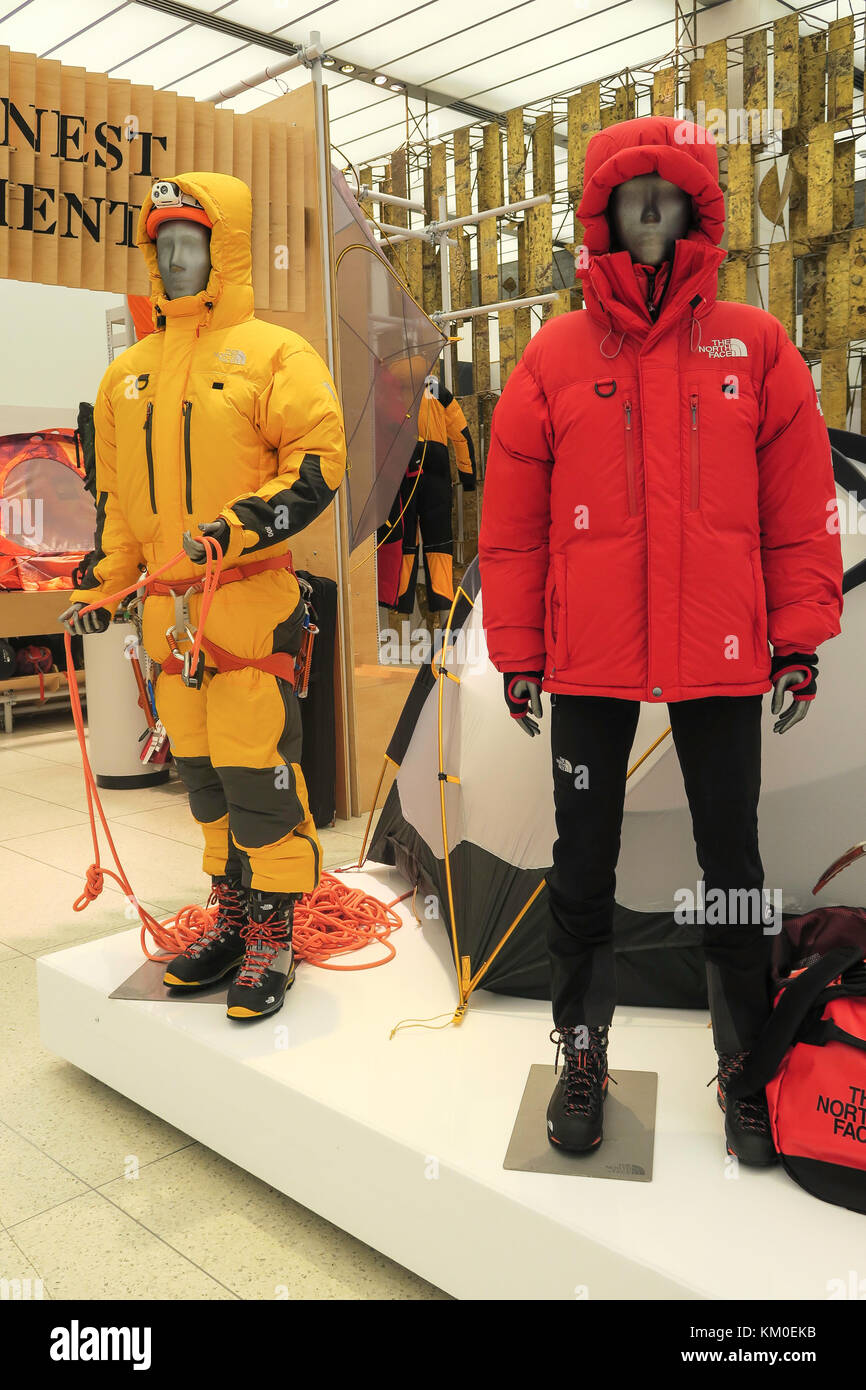 The North Face Flagship Store on Fifth Avenue, NYC, USA Stock Photo - Alamy