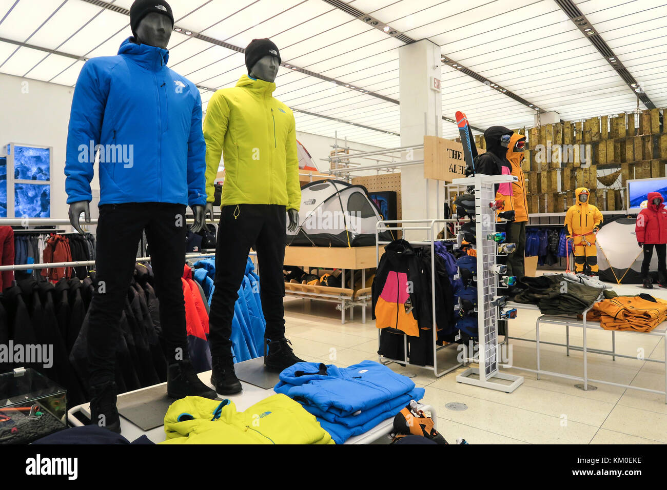 The North Face Flagship Store on Fifth Avenue, NYC, USA Stock Photo - Alamy