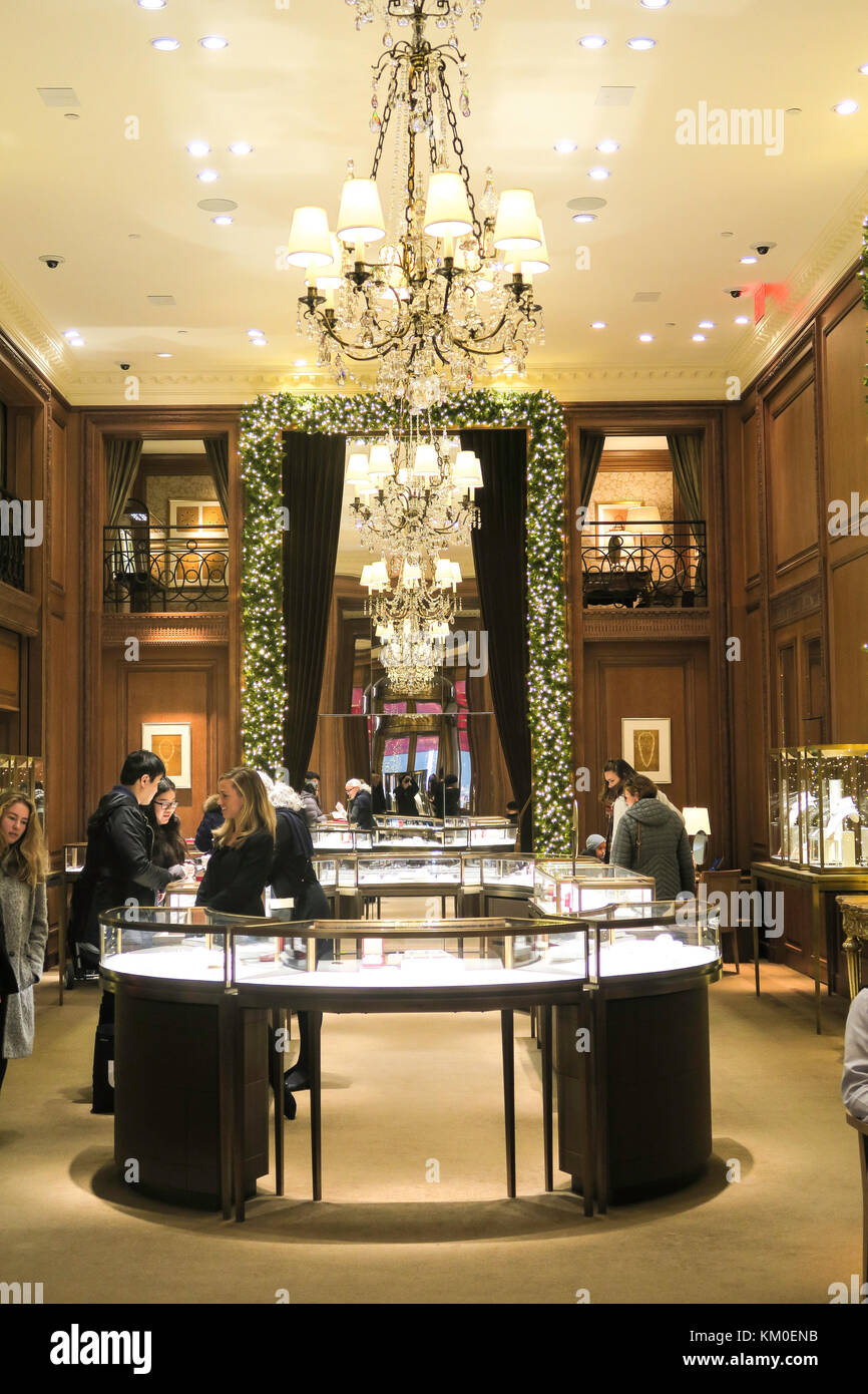 cartier jewelry store nyc