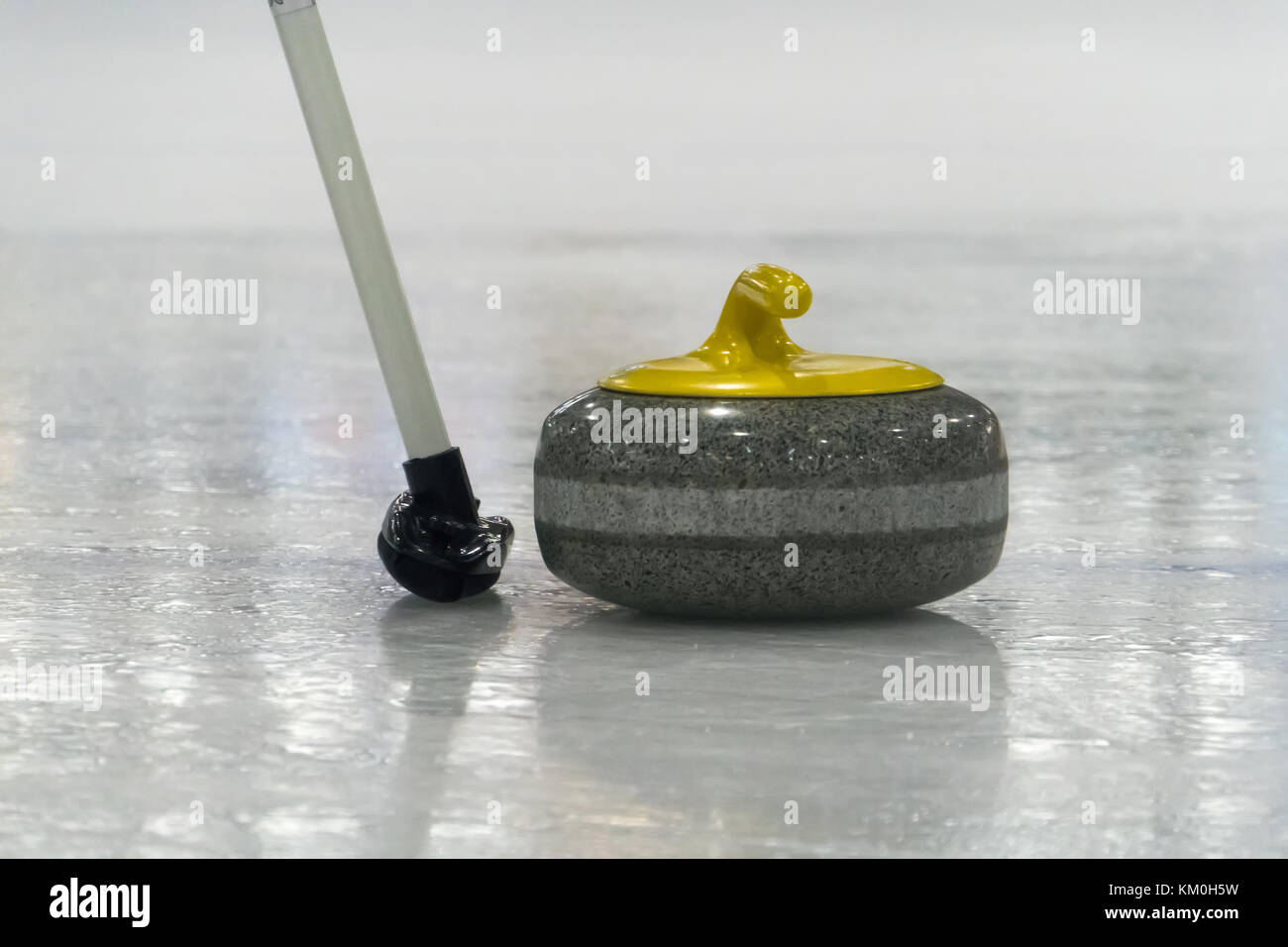 Olympic curling stone