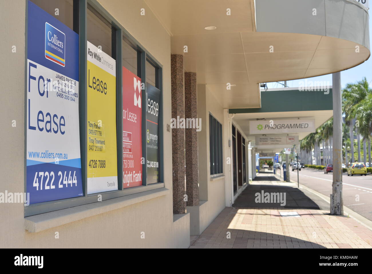 Commercial buildings for lease on Flinders street, Townsville city, as