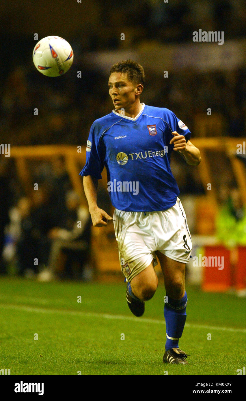 Ipswich Town Footballer Matt Holland Football 2003 Stock Photo