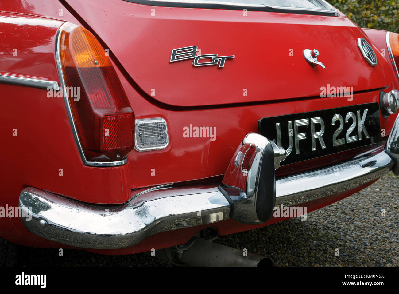 MG BGT. St. George's Day Rally 2012 Stock Photo - Alamy