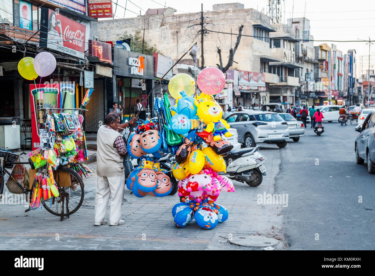 Balloon trader hires stock photography and images Alamy