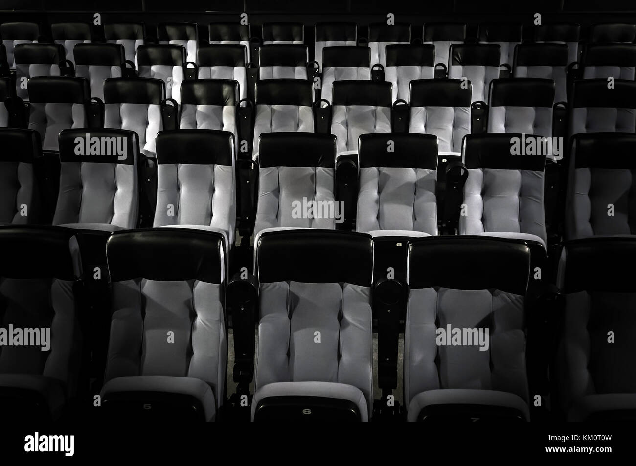 Seats in empty theater auditorium hi-res stock photography and images ...