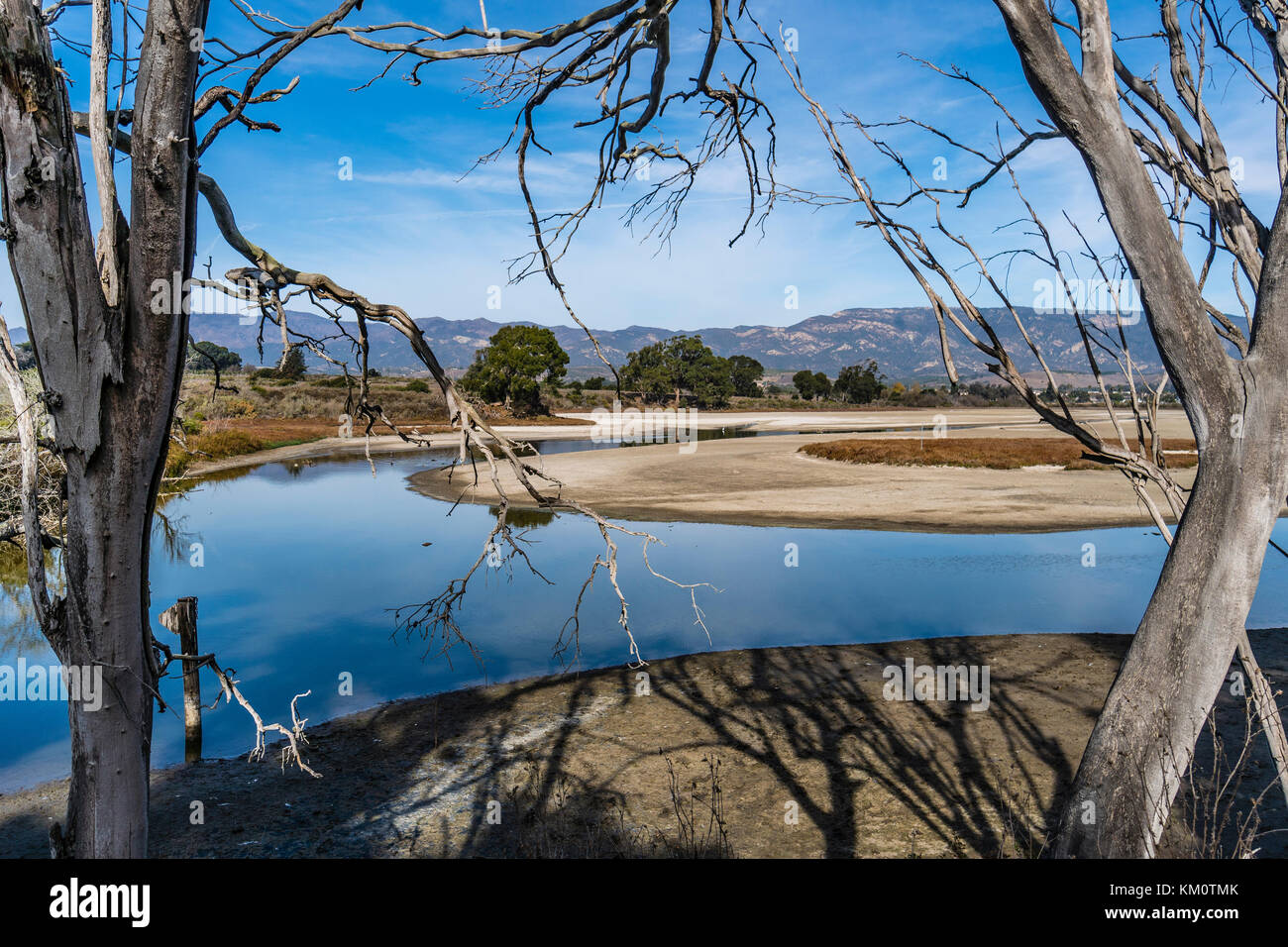 Devereux Lagoon at the Campus Point State Marine Conservation Area 