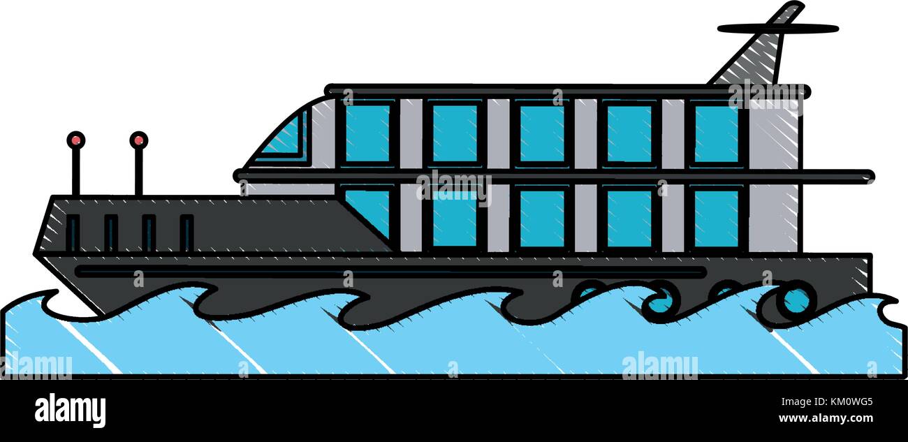 Luxury yacht isolated Stock Vector Image & Art - Alamy