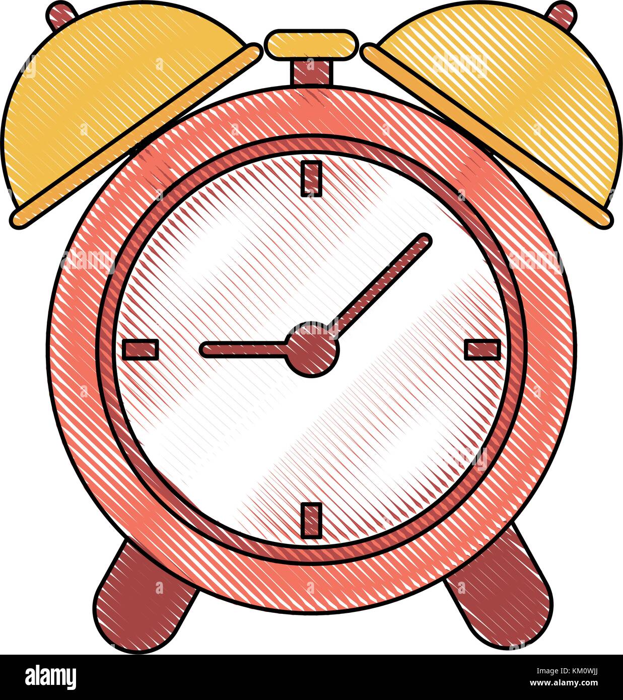 Classic alarm clock Stock Vector Image & Art - Alamy