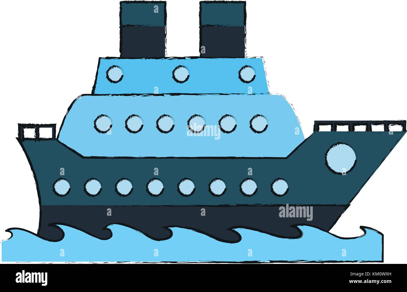 Luxury cruise ship Stock Vector Image & Art - Alamy