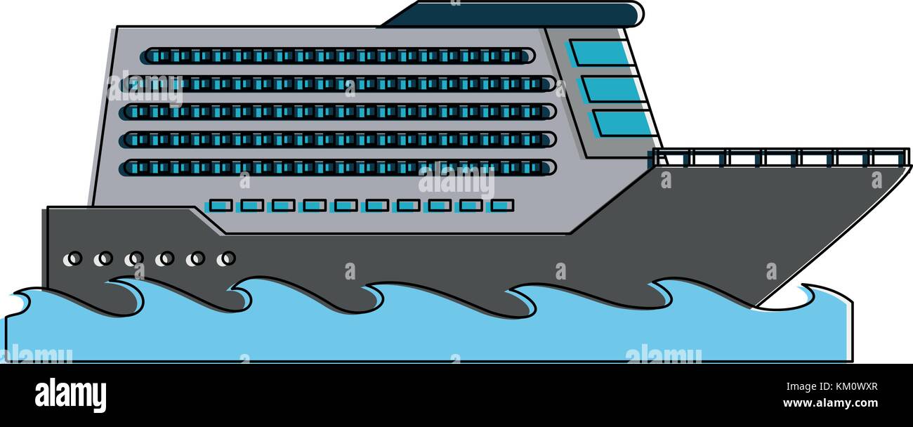 Luxury cruise ship Stock Vector Image & Art - Alamy