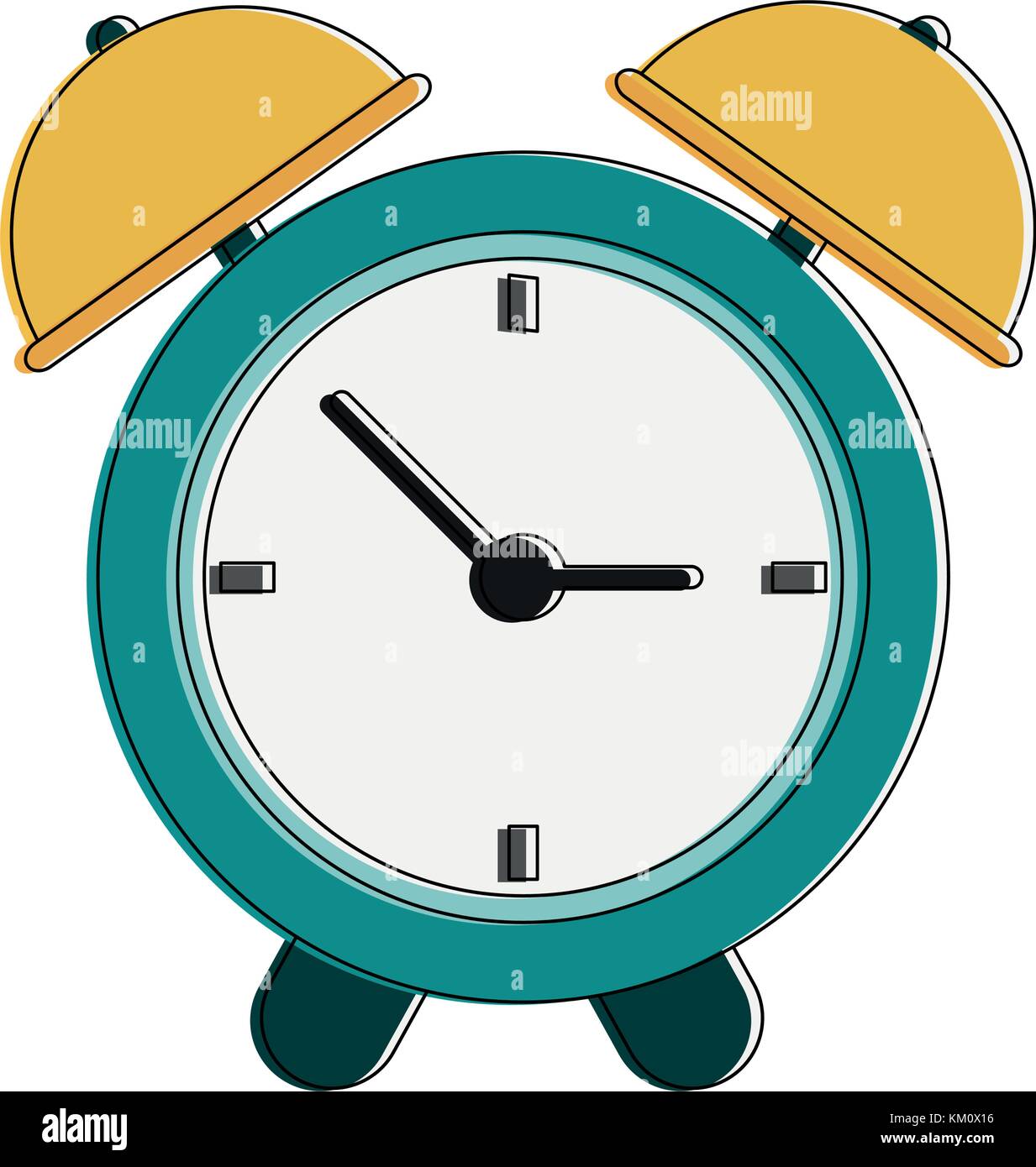 Classic alarm clock Stock Vector Image & Art - Alamy