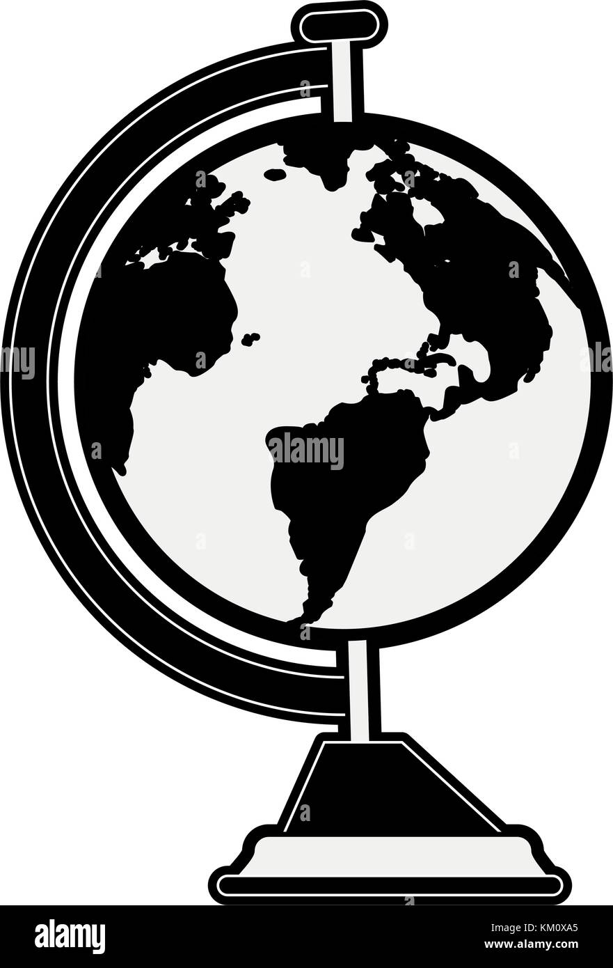 School world globe Stock Vector Image & Art - Alamy