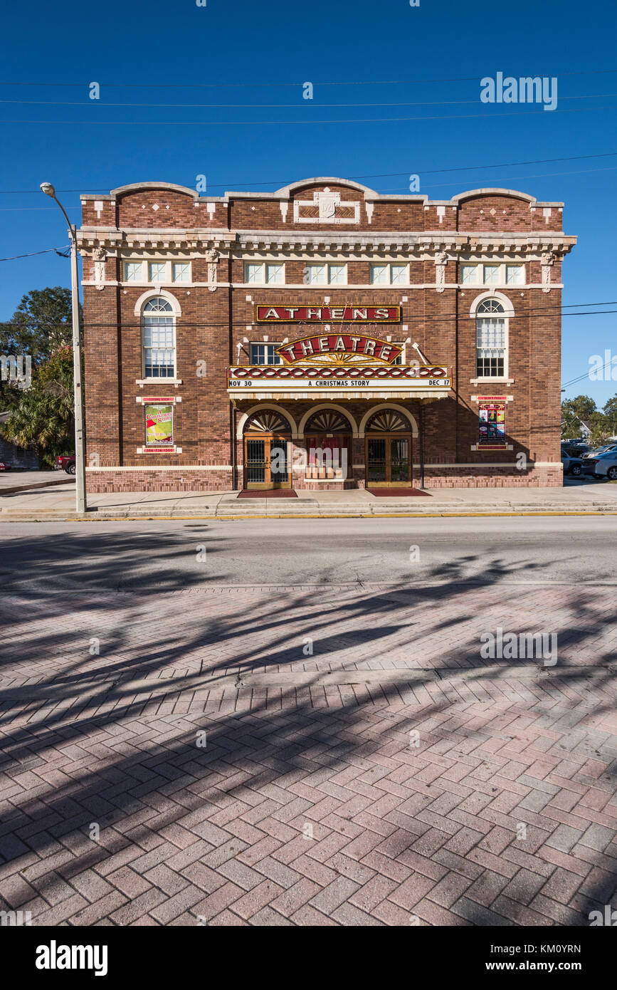 Athens Theatre Deland, Florida USA Stock Photo Alamy