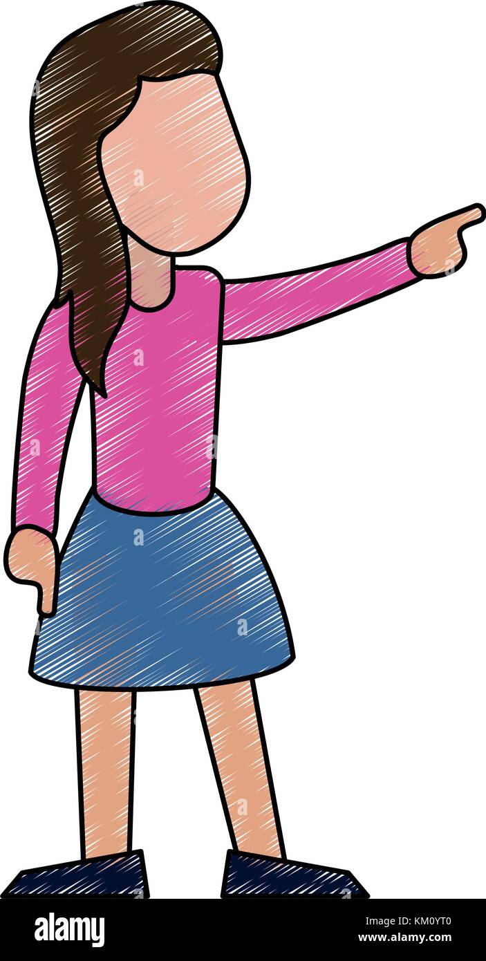 woman faceless cartoon Stock Vector Image & Art - Alamy