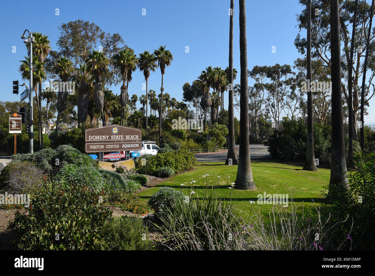 DANA POINT, CA DECEMBER 1, 2017 Doheny State Beach. The beach is a