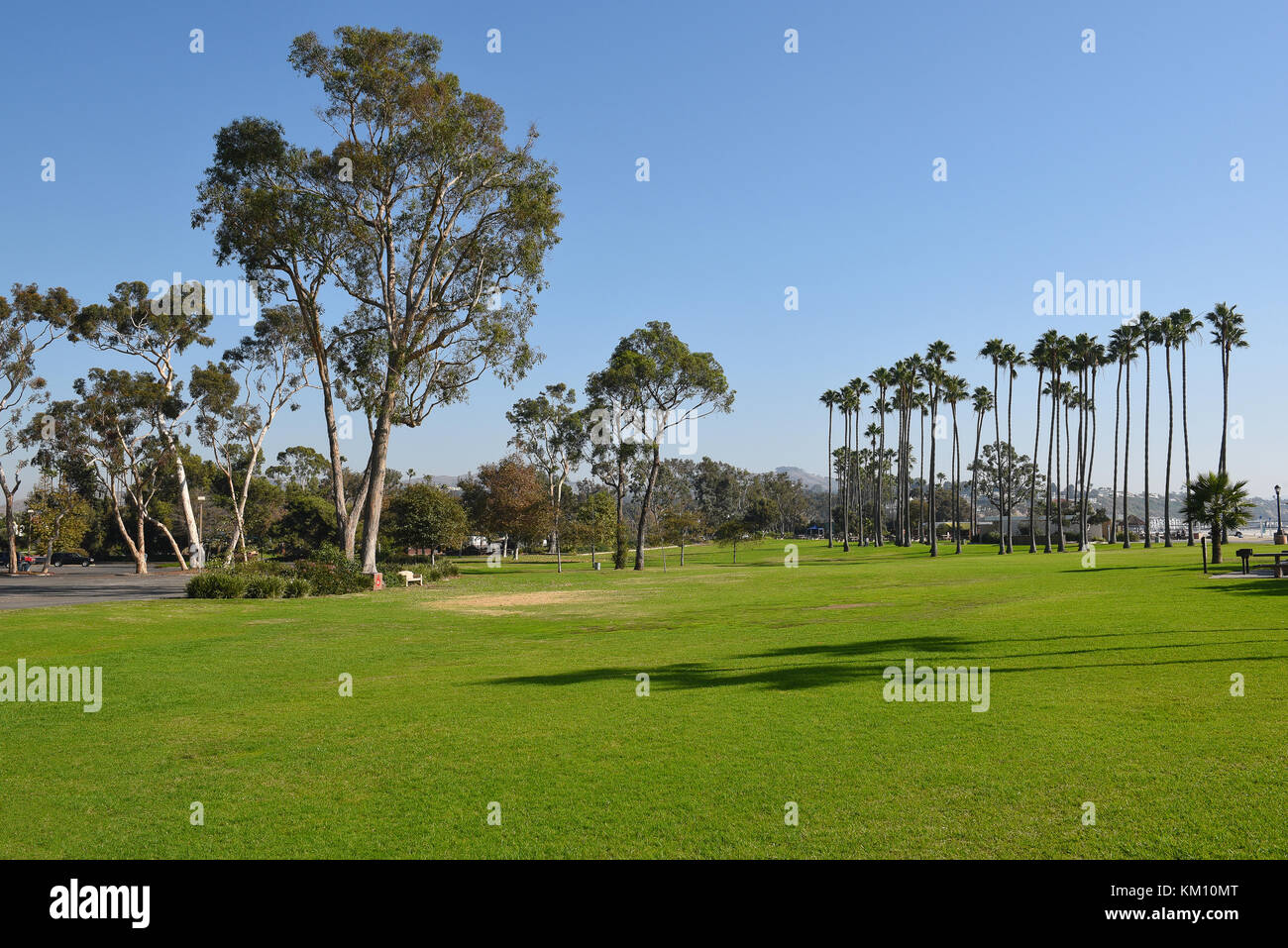 DANA POINT, CA DECEMBER 1, 2017 Doheny State Beach Lawn and Picnic