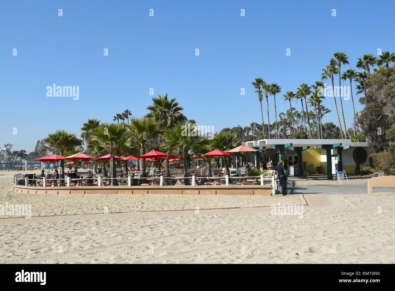 DANA POINT, CA DECEMBER 1, 2017 Doheny State Beach concession area