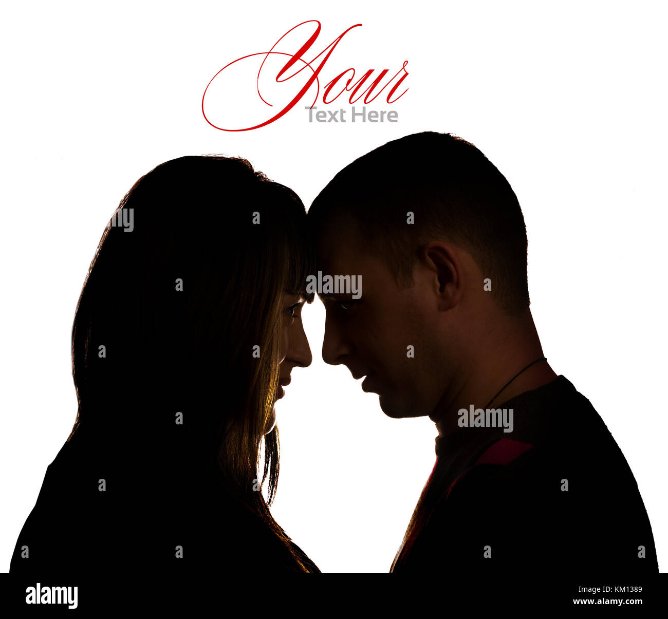 Man And Woman Love Silhouette