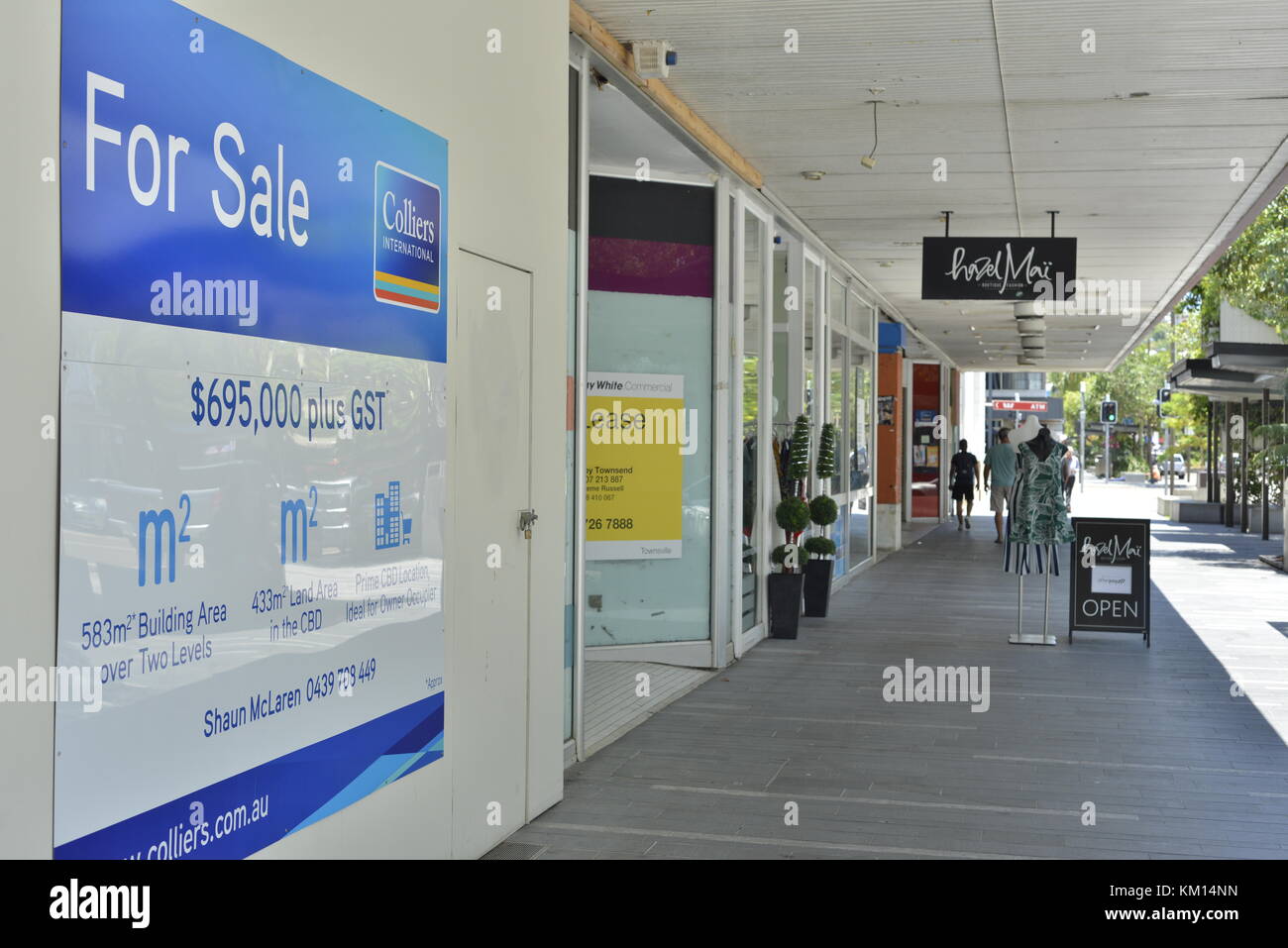 Commercial buildings for lease on Flinders street, Townsville city, as