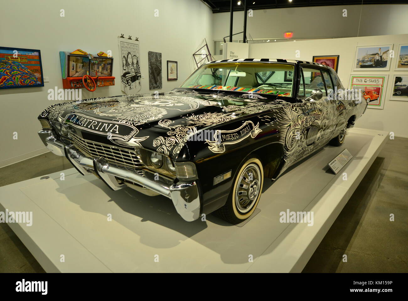 An American custom car Stock Photo Alamy