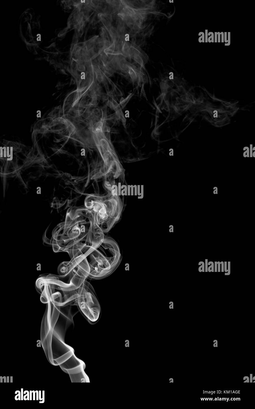 Abstract light smoke on a dark background Stock Photo Alamy