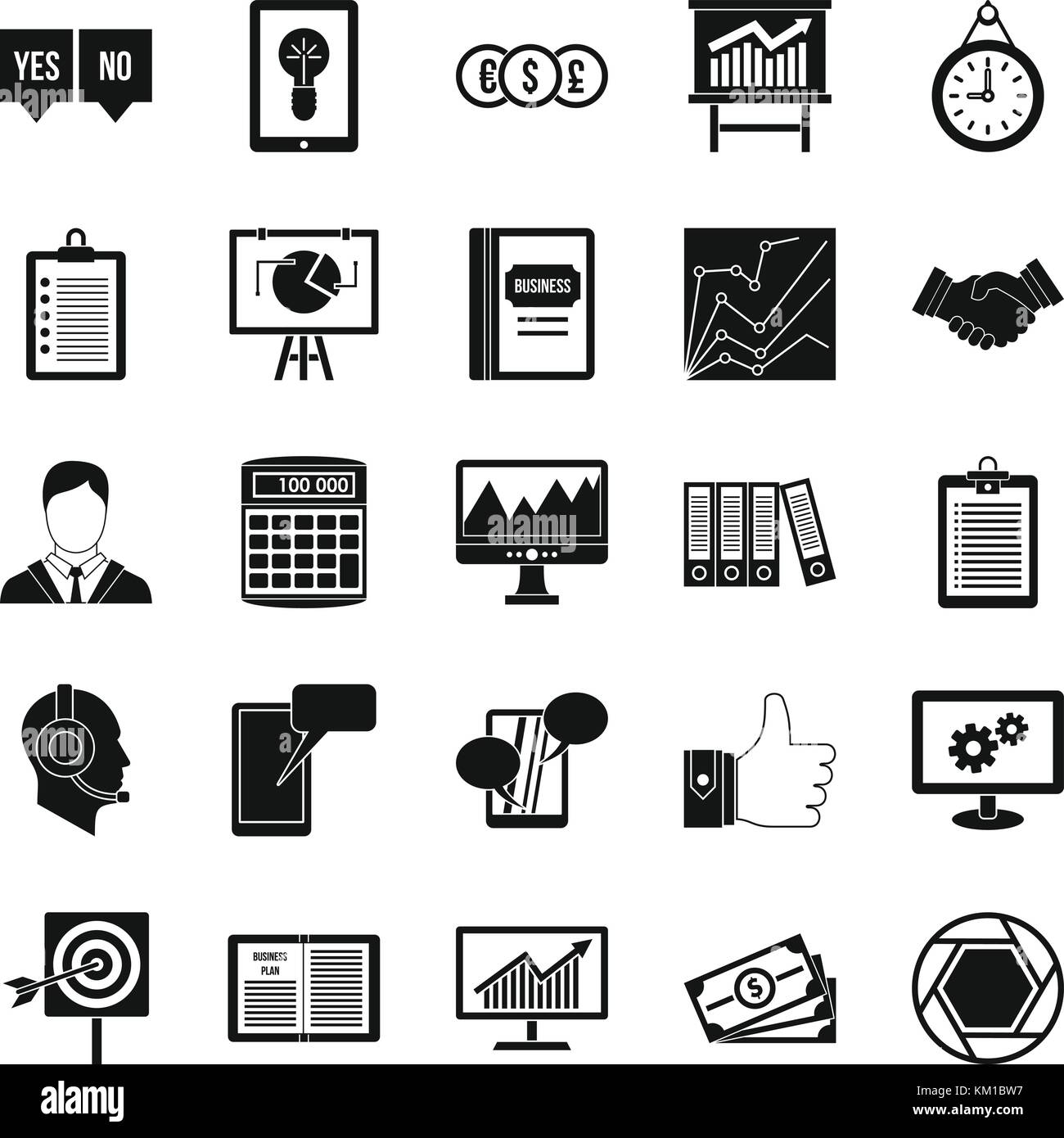 Game industry icons set, simple style Stock Vector Image & Art - Alamy