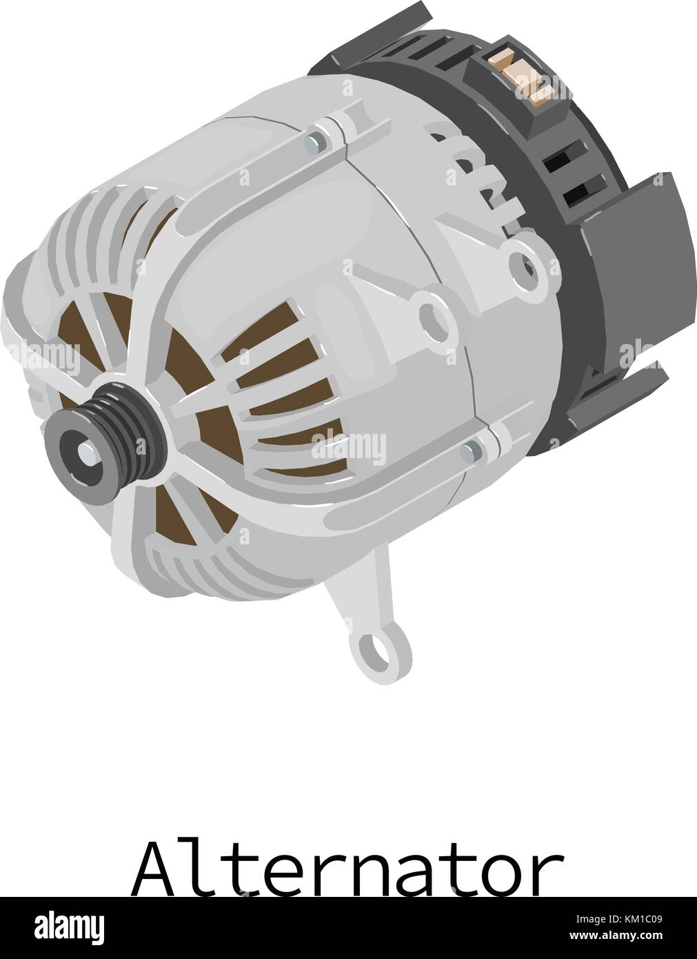 Electric motor stator rotor Stock Vector Images - Alamy