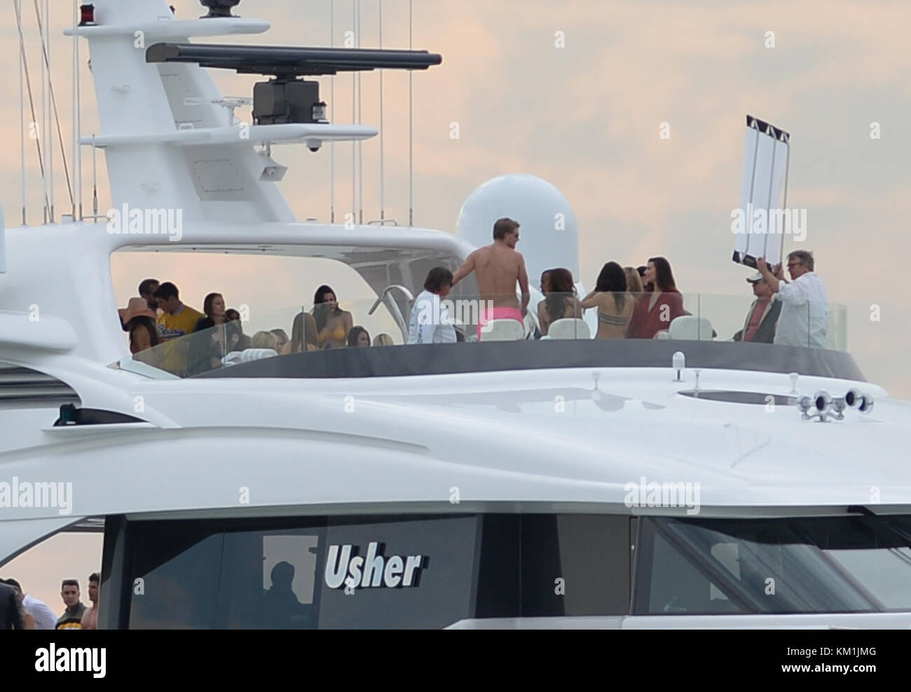 KEY BISCAYNE, FL JANUARY 17 On the set of Entourage, the movie