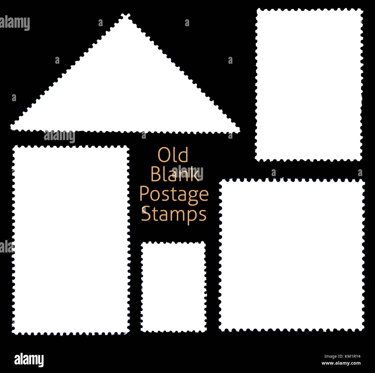 Postage stamp perforated border hires stock photography and images Alamy