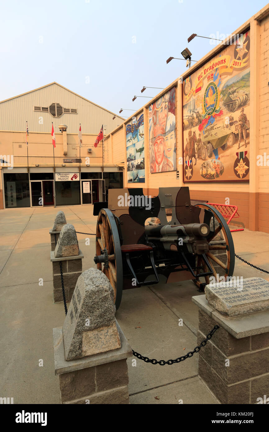 The Okanagan Military Museum, Kelowna City, Okanagan valley, British