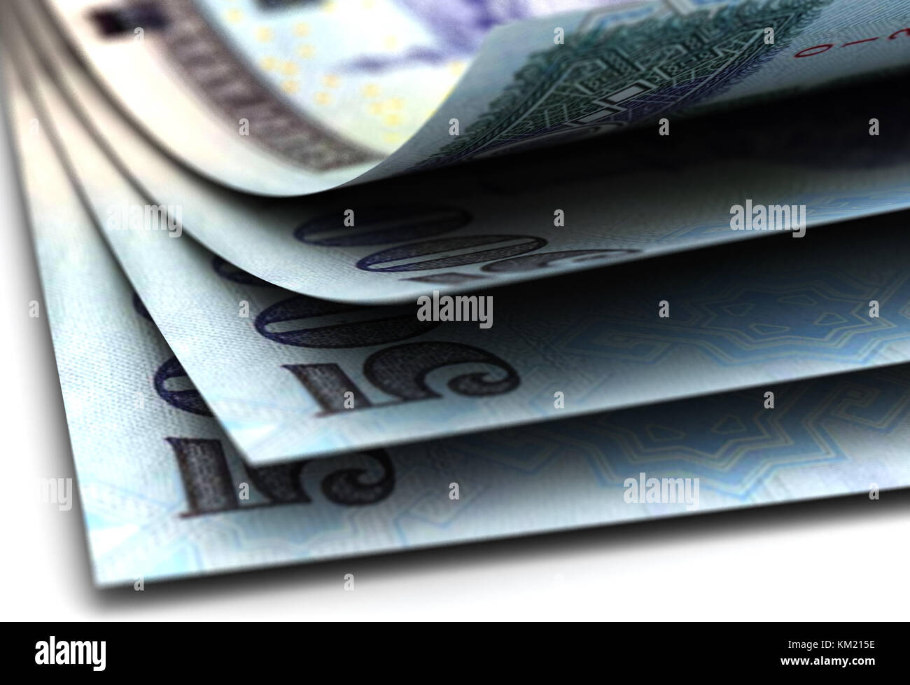 Extra Saudi Rimal Saudi Arabian Riyals Closeup Stock Photo - Alamy