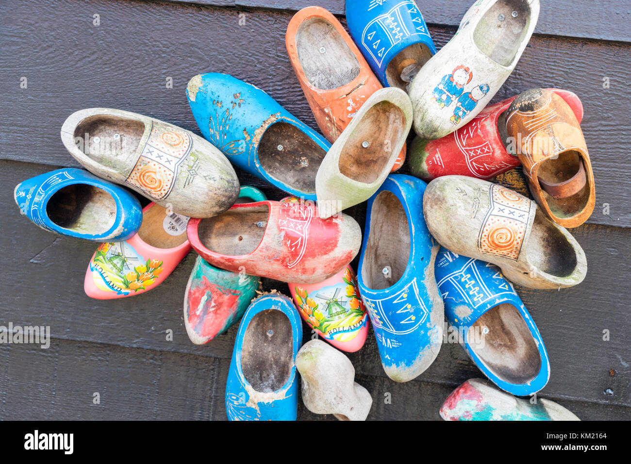 Traditional dutch shoes Stock Photo Alamy