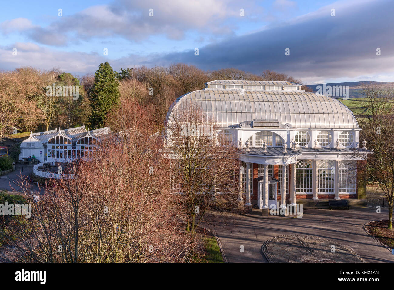 The butterfly house in Williamson park Lancaster Stock Photo Alamy