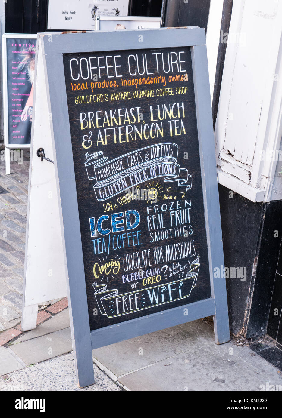 Coffee Culture, Independent Coffee Shop, Guildford, Surrey, England, UK