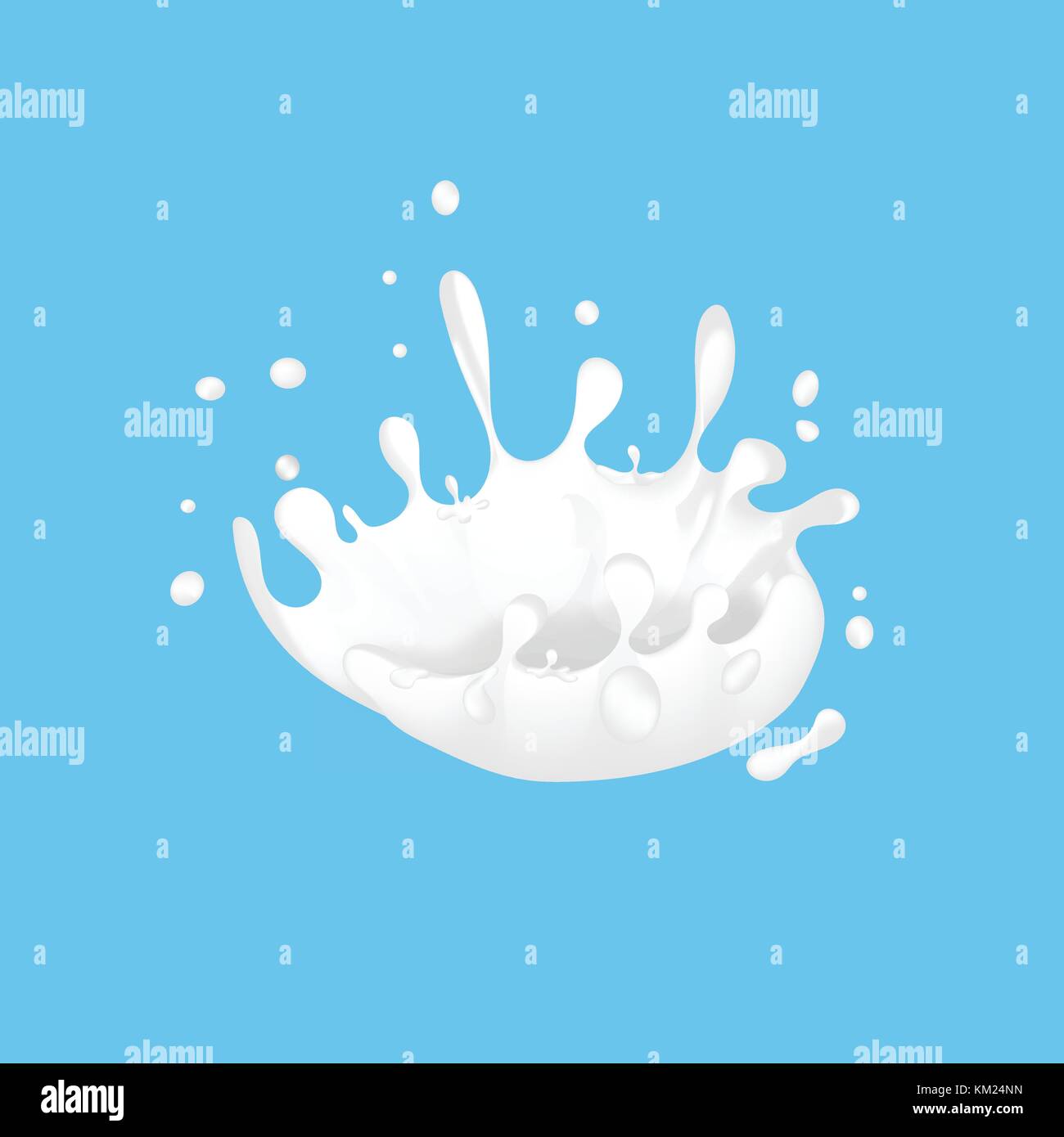 Droplet splash closeup Stock Vector Images - Alamy