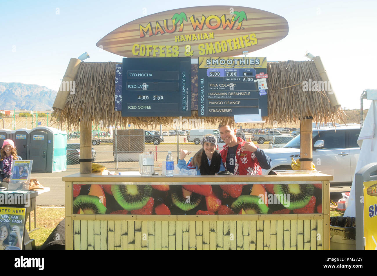 Vendors and patrons at Albuquerque Bacon Fest 2015 in Albuquerque, New