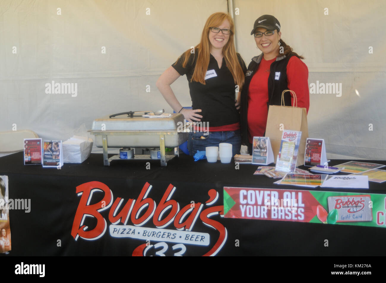Vendors and patrons at Albuquerque Bacon Fest 2015 in Albuquerque, New