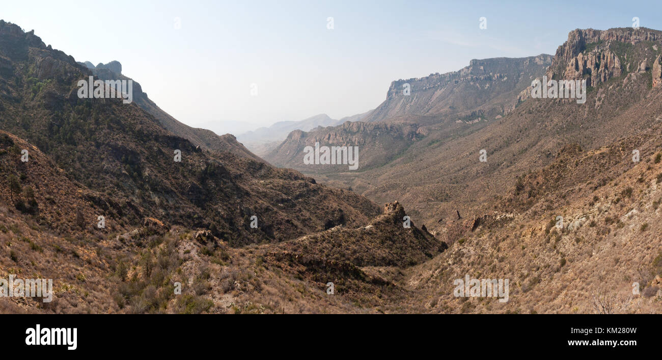 Sierra Madre Occidental mountain range in the Chihuahuan Desert, Mexico