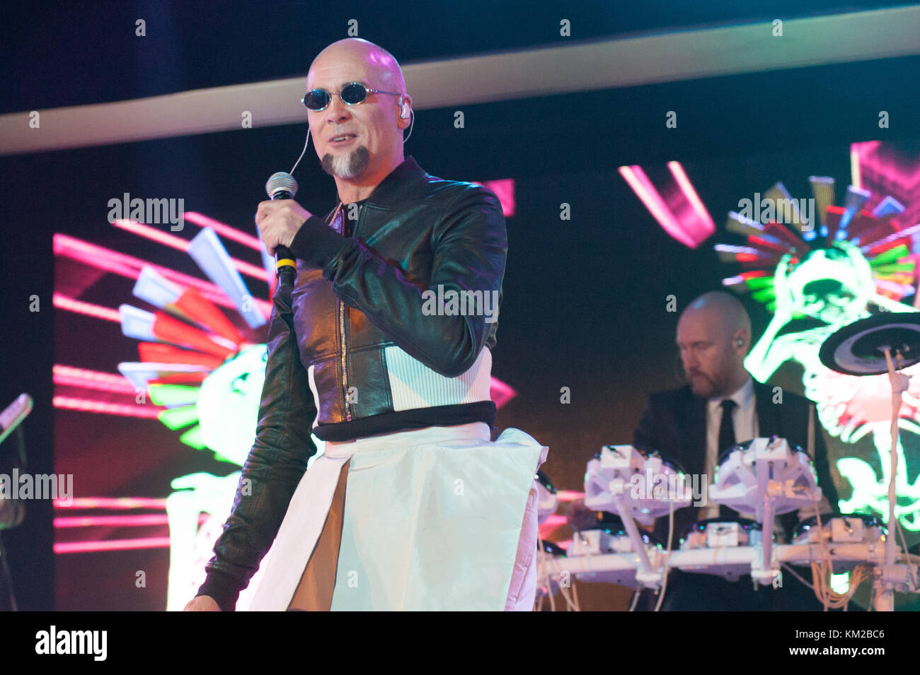 Bognor Regis, UK. 2nd Dec, 2017. The Human League play Electric Dreams Festival. Credit: Ken Harrison/Alamy Live News Stock Photo