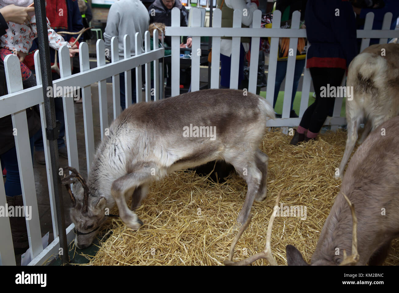 Hampstead Village, UK. 3rd Dec, 2017. Hampstead Village Christmas Fair