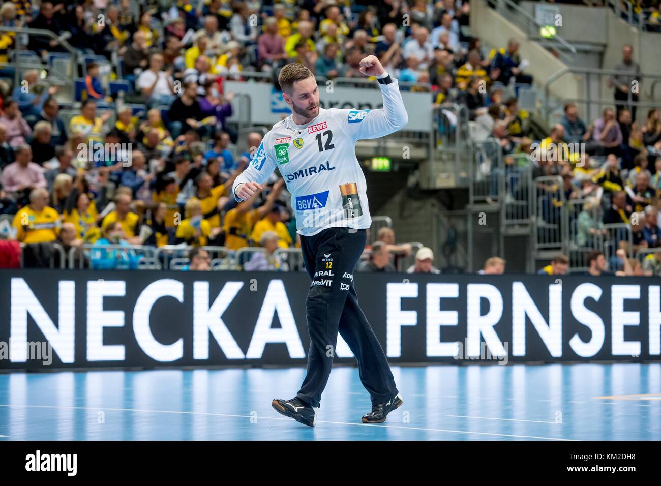 Mannheim Deutschland 03rd Dec 2017 Andreas Palicka Rnl Ges