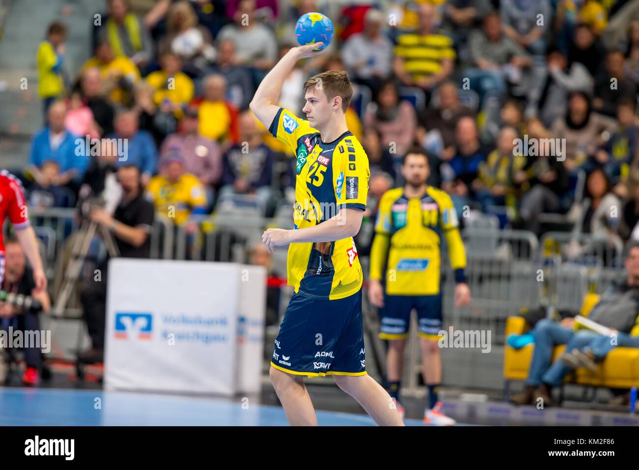 Mannheim Deutschland 03rd Dec 2017 Maximilian Trost Rnl Ges