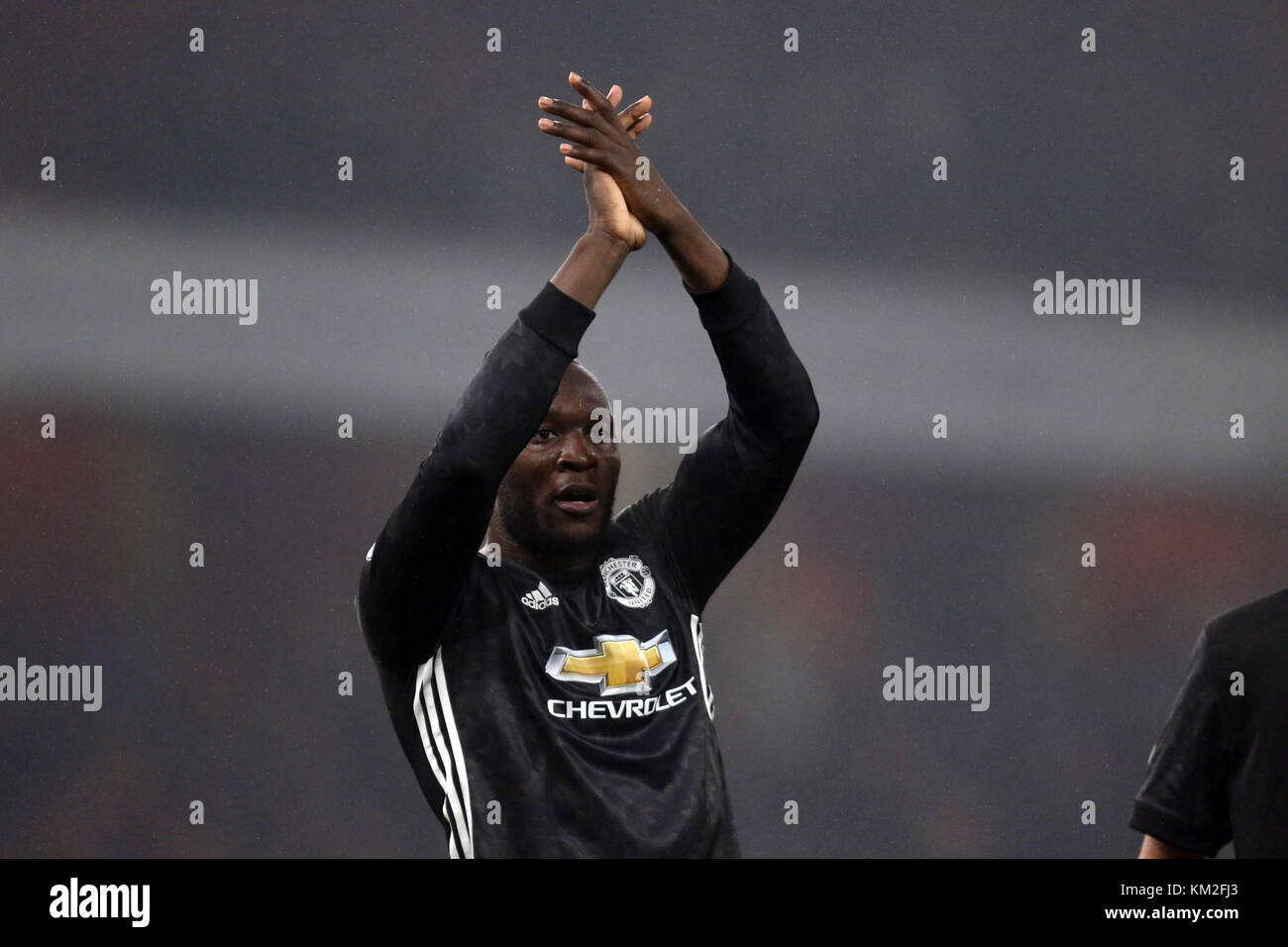 London, UK. 02nd Dec, 2017. Romelu Lukaku (MU) at the English Premier League match Arsenal v Manchester United, at The Emirates Stadium, London, on December 2, 2017. **This picture is intended for editorial use only** Credit: Paul Marriott/Alamy Live News Stock Photo