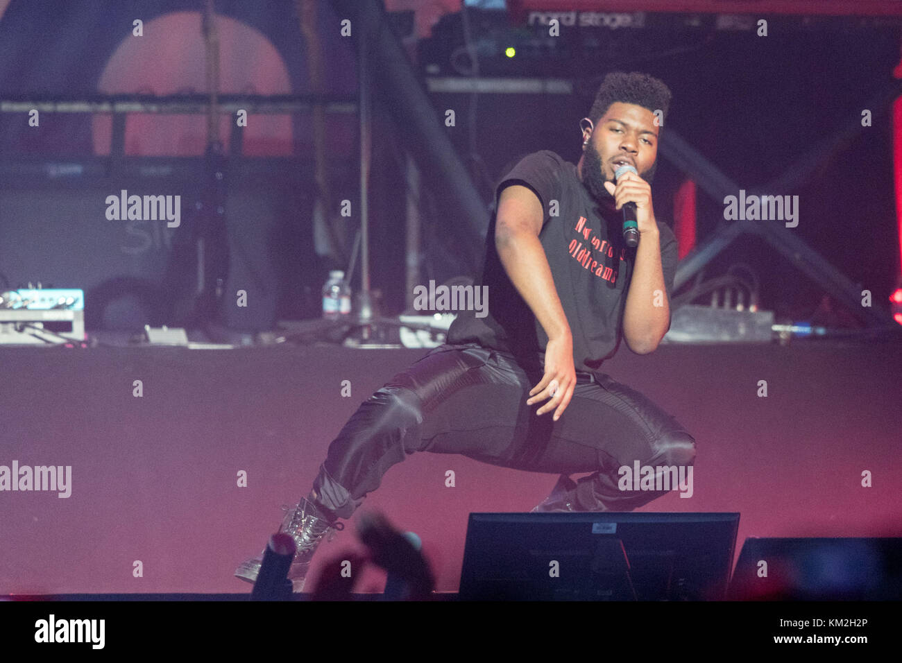 San Jose, California, USA. 2nd Dec, 2017. Singer KHALID (KHALID