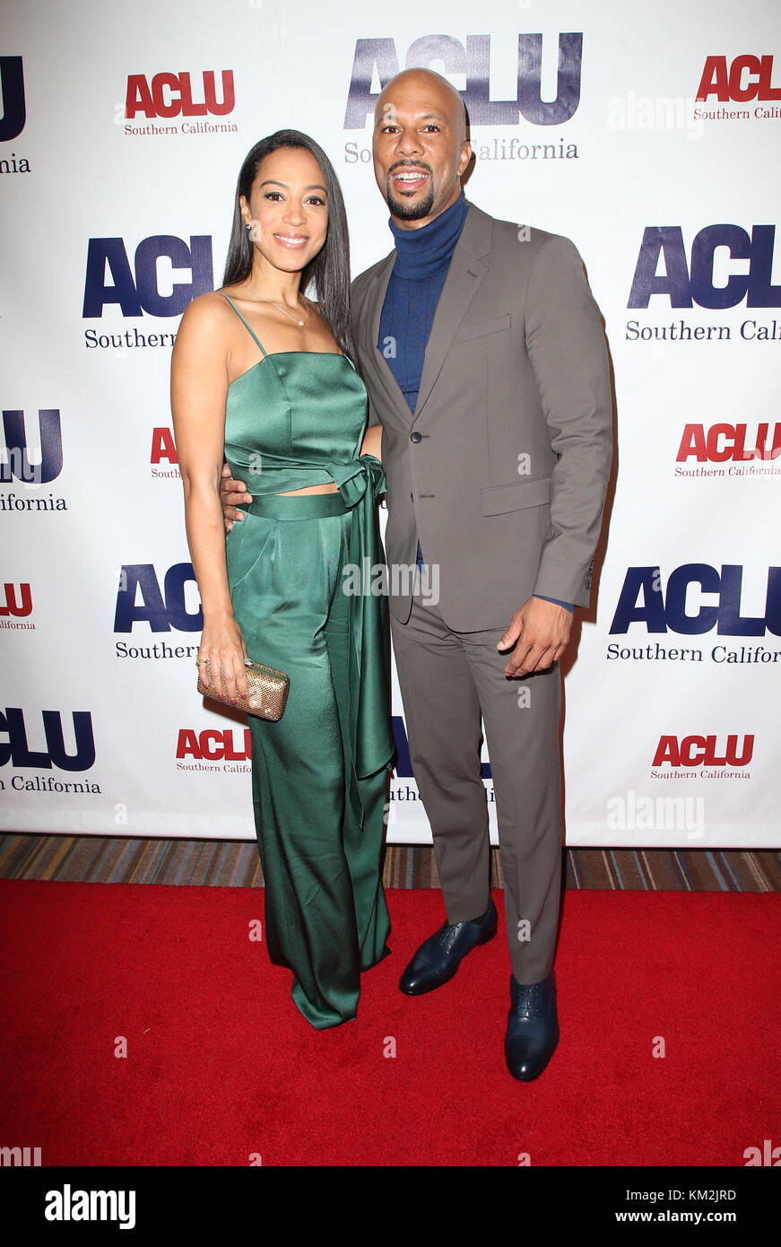 Beverly Hills, Ca. 3rd Dec, 2017. Angela Rye, Common, at ACLU SoCal's ...