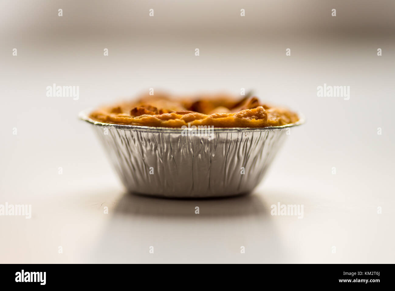 Closeup View Spicy Christmas Mince Pie Cup Cake on White Background ...