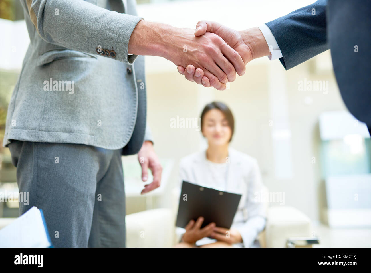 Successful Business Deal Stock Photo - Alamy