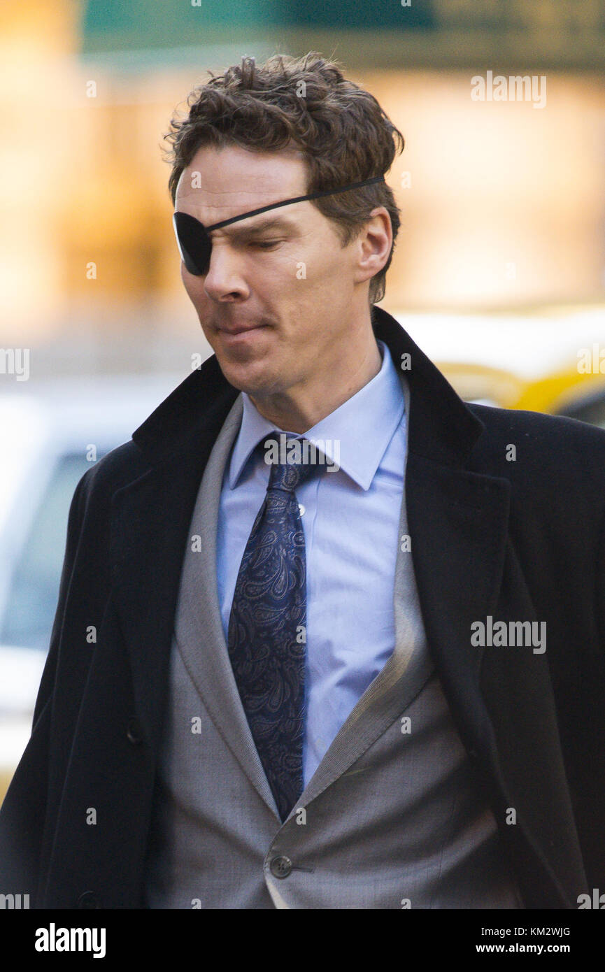 Glasgow is transported into New York for the filming of "Melrose" with