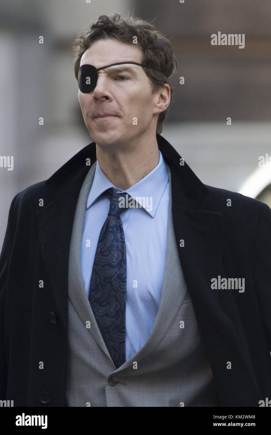 Glasgow is transported into New York for the filming of "Melrose" with