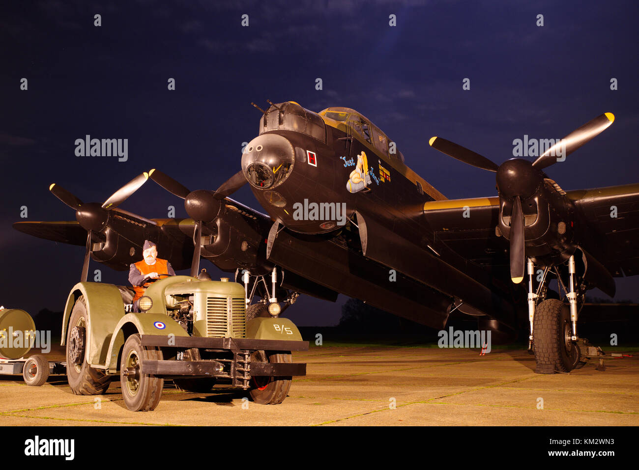 Avro Lancaster NX611 Just Jane Stock Photo